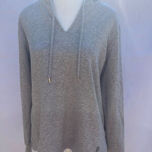 MICHAEL Michael Kors Gray Long Sleeve Relaxed Hoodie